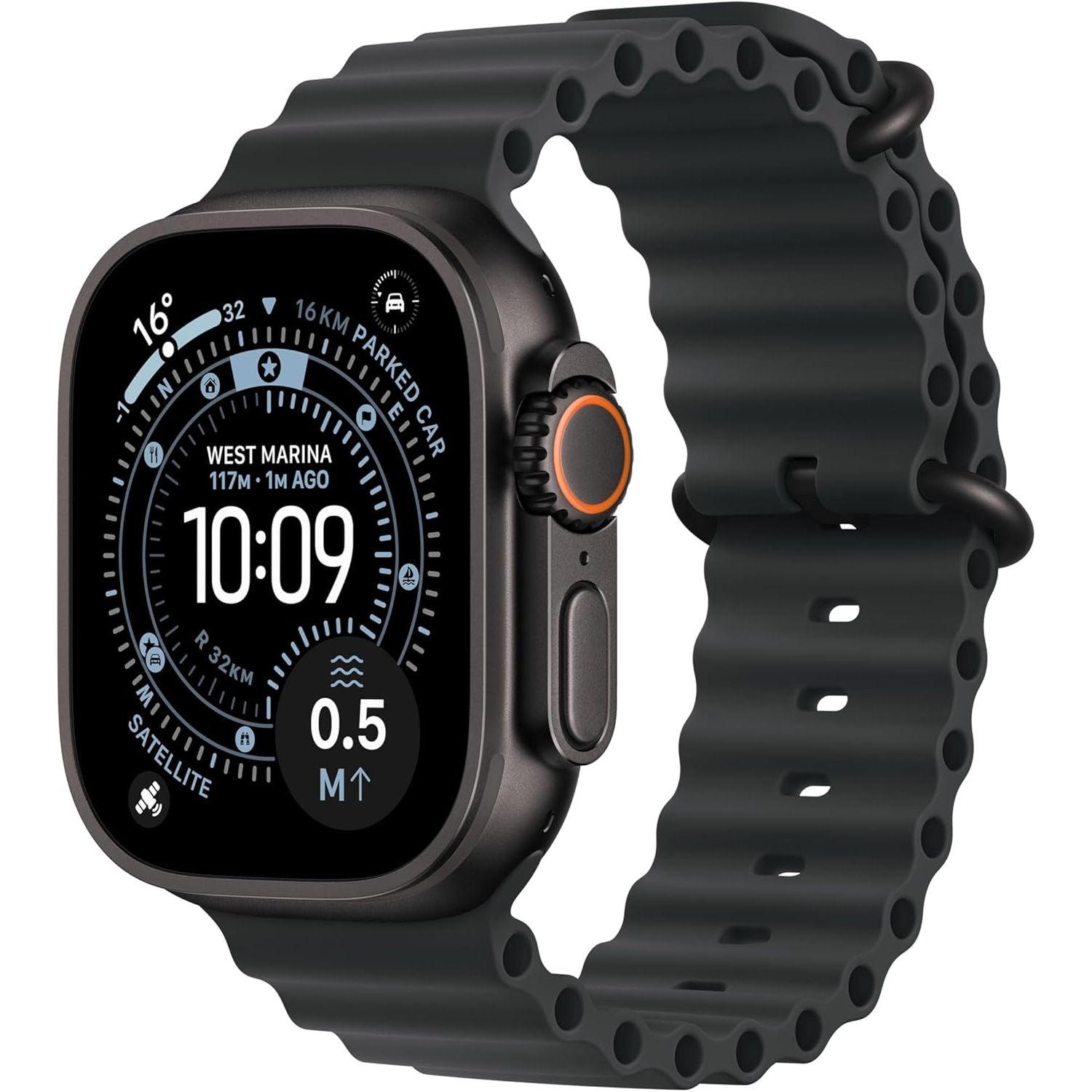 Buy Apple,Apple Watch Ultra 3 GPS + Cellular 49mm Premium Running and Multisport Smartwatch with Rugged Black Titanium Case with Black Ocean Band. Advanced Health and Fitness Tracking - Gadcet UK | UK | London | Scotland | Wales| Near Me | Cheap | Pay In 3 | Smart Watches